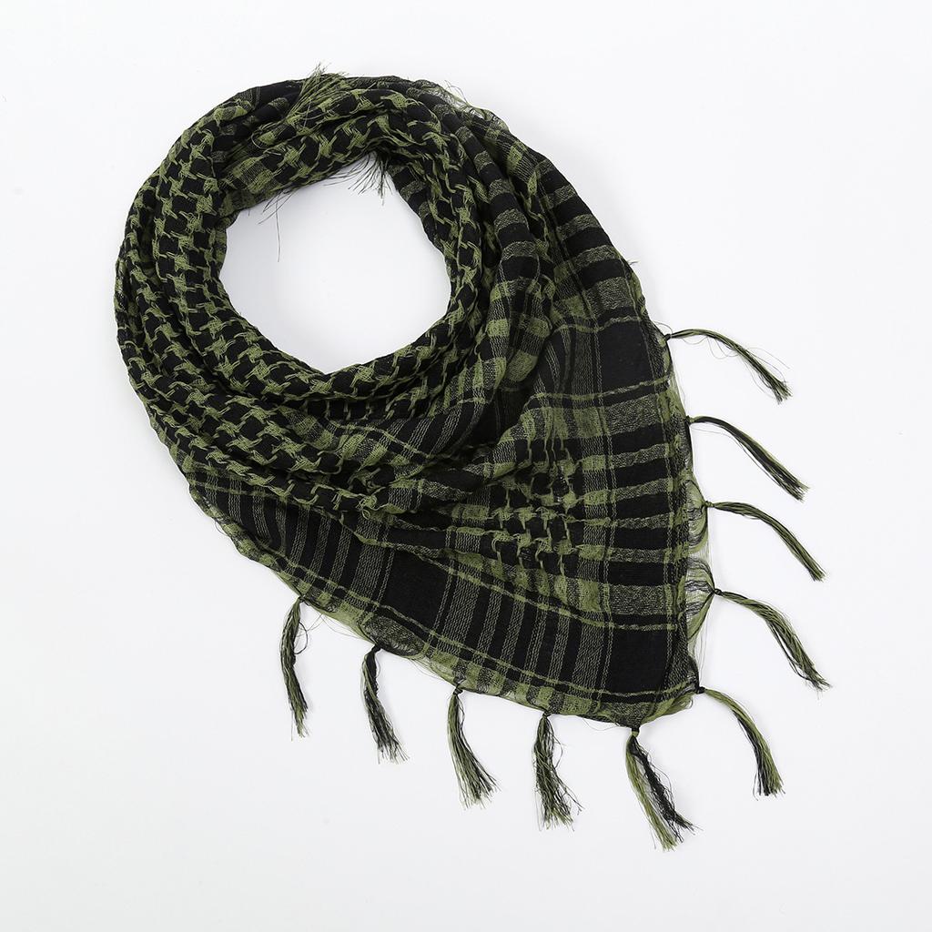 Sports Outdoor Arab Bandana Military Tactical Scarf Multi-functional Windproof Sandproof Warm Neck Gaiter Headscarf