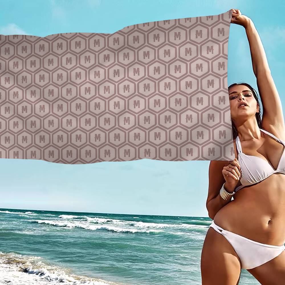 Band M-Morat Beach Towel Colorful Bath Towels For Girl Microfiber Quick Dry Custom Sand Free Beach Yoga Spa Gym Pool