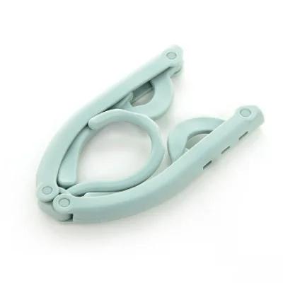 Portable Folding Clothes Hanger for Outdoor Business Travel and Student Dormitory Multi Functional Retractable Clothes Hanger