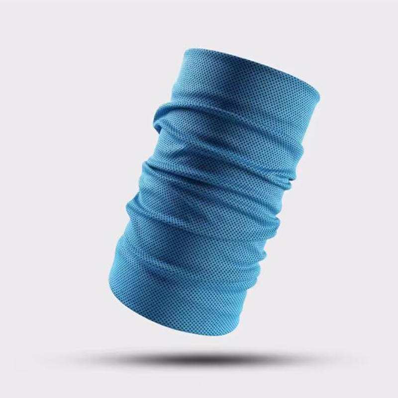 Cooling Sports Wristband Towel Moisture Wicking Fabric With UPF50 Protection Ideal For Tennis Badminton And Fitness