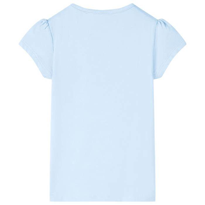 T-shirt pour enfants bleu clair 92/104/116/128/140
