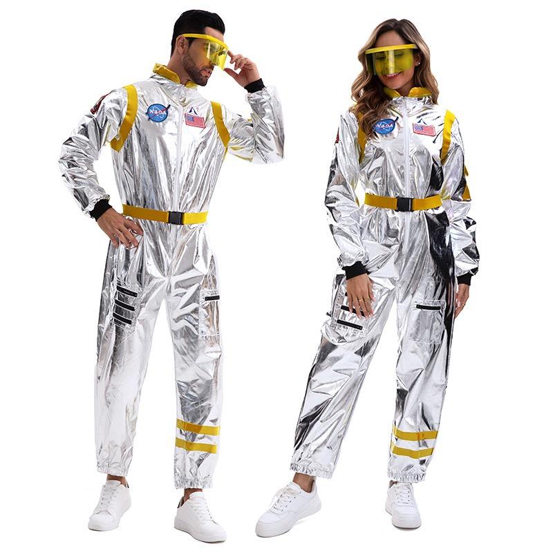 Halloween Show Costumes Men and Women Wandering Earth Astronaut Clothes Space Suits Pilots CO Astronaut Costumes