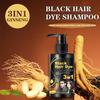 Black Hair Dye Shampoo-Color Protection, Cleansing, Conditioning-Suitable for all Hair Types, 200ml