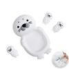 Cute Otter Family Bath Toys Set Soft Water Play Animals for Kids Mother Otter And Baby Otters Toy Fun Otter Swimming Toy