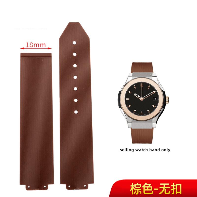 Uhrenarmband für HUBLOT BIG BANG Silikon 20-13mm Wasserdicht Damen Uhrenarmband Kette Uhrenzubehör Gummiarmband