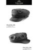 Unisex Fashion Sheepskin Leather Flat Top Duckbill Cap for Fall/Winter