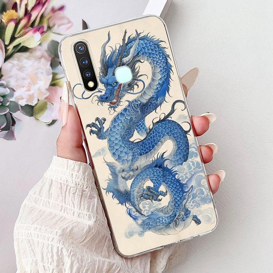 New Design Phone Case For Vivo 1915 Y19 Y5s Clear TPU Slim Back Cover For Vivo Y19 Y5s 1915 Soft Silicone Cases