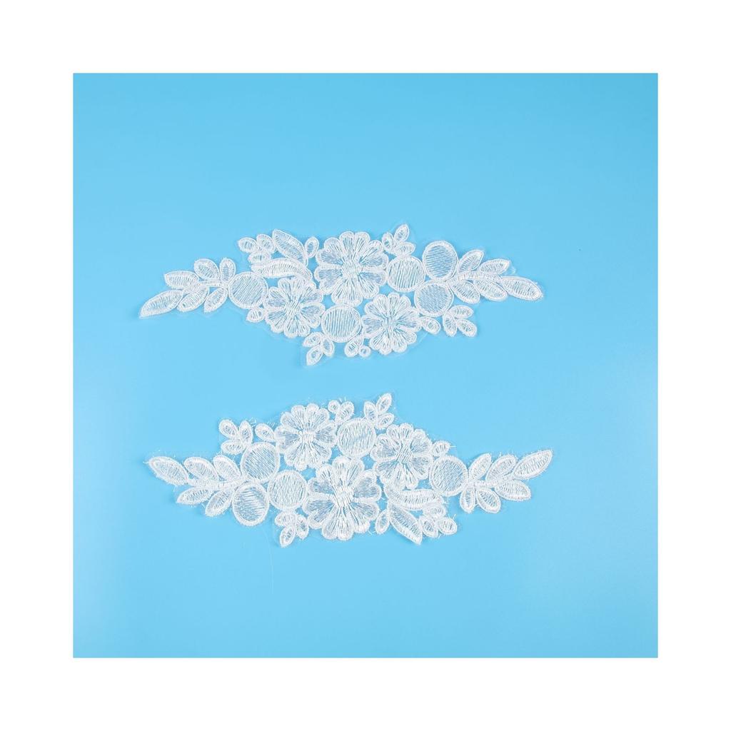 Guangzhou Car Bone Pair Of Flowers Wedding Dress Evening Dress Children'S Princess Dress Patch Pair Of Flowers Bridal Headgear Headband Accessories