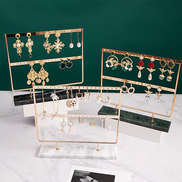 Vertical Light Luxury Earring Display & Storage Stand for Women