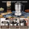 Multipurpose Grinding Portable Electric Coffee Grinder Household Stainless Steel Grinder for Seeds Spices Herbs Nuts EU Plug