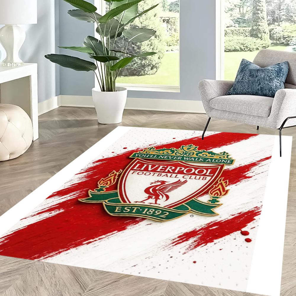 Liverpool Football Club Floor Mat Suitable For Dormitory Bedrooms Dining Room Foyer Antislip Carpet Office Home Decor Spiritual Gift