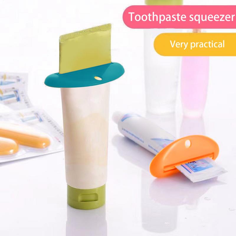 Toothpaste Tube Squeezer Toothpaste Clip Tube Squeezing Tool Labor-Saving Toothpaste Roller Facial Cleanser Squeezing Dispenser