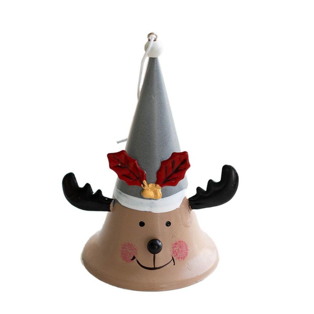 Iron Door Hanging Ornament Snowman/Deer Painted Window Pendant  Grocery Store