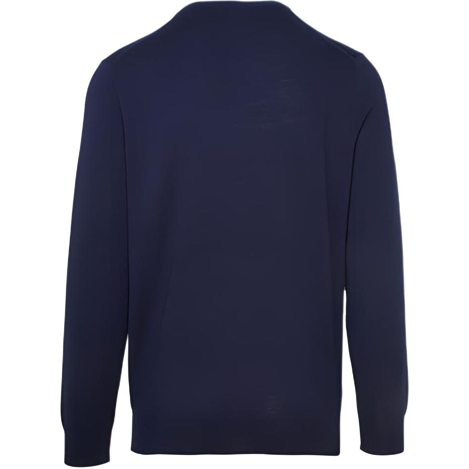 Polo Ralph Lauren Solid Logo Embroidered Pullover Wool Sweater Men sweater Blue 710714347-004