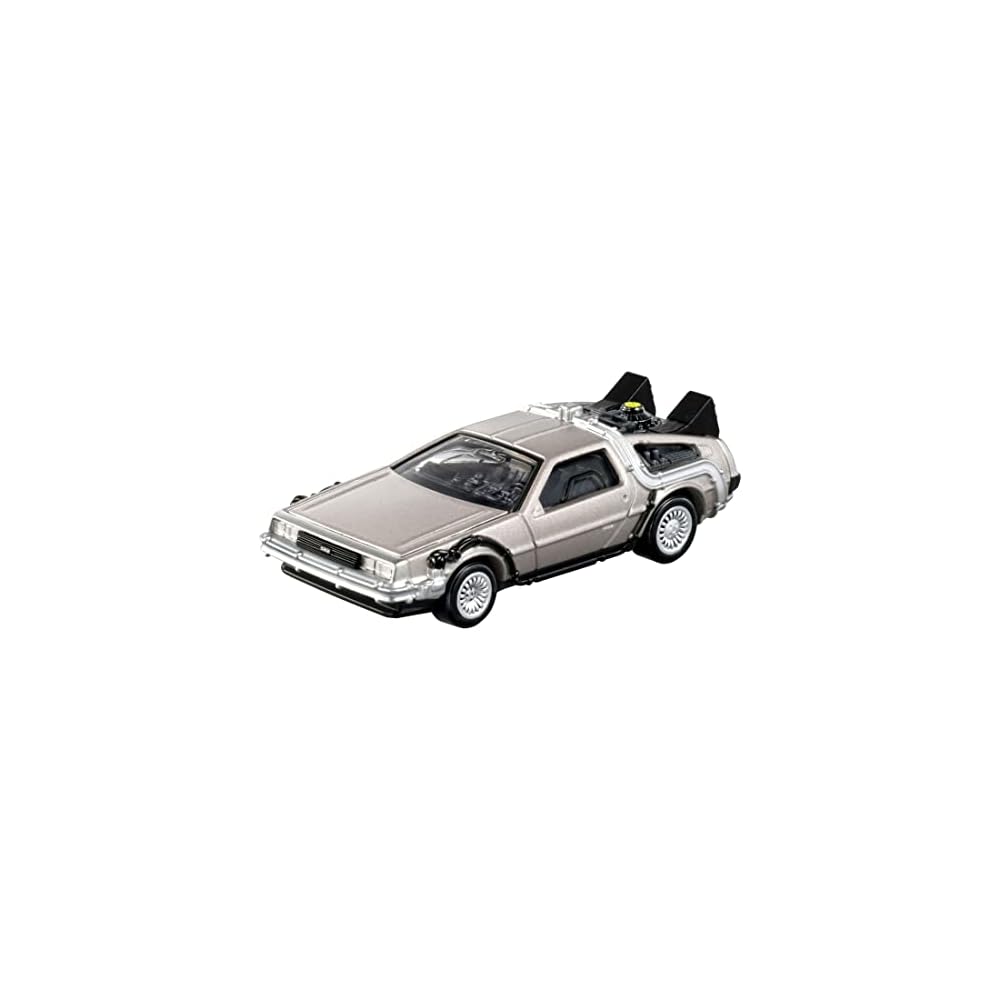 Takara Tomy Tomica Premium TP07 DeLorean Машина времени Литая модель автомобиля 1:Масштаб 64