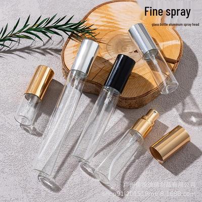 Perfume Spray Bottles: 3ml, 5ml, 7ml, 10ml, and 15ml Transparent Pull Tube Toner Bottles