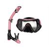 HB Diving Kit Adult Diving Mask Tempered Glass Full Dry Breathing Tube Professional Panoramic Diving Swimming Training Equipment