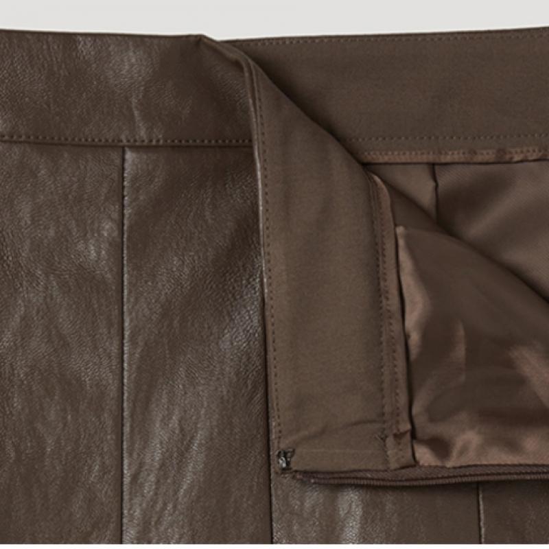 Fusta din piele plisată She S miSS SwwSkp12060 Lw