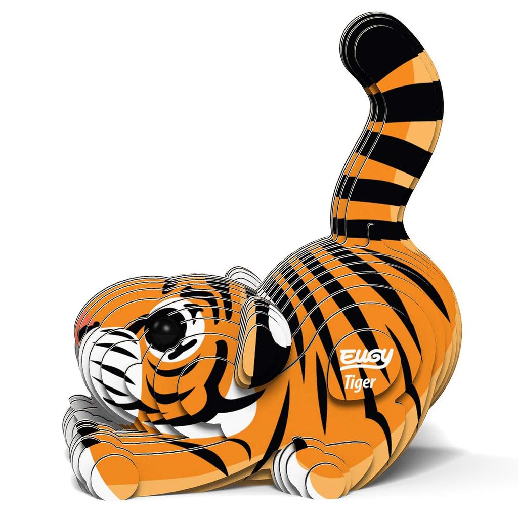 EUGY Tiger Paper Puzzle A Fun Educational Toy for Elementary School Boys and As Well As Making It a Great - Girls, Adults, Gift.
