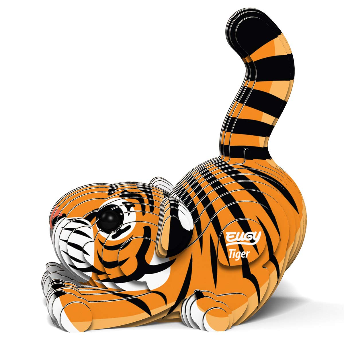 

EUGY Tiger Paper Puzzle A fun educational toy for elementary school boys and as well as making it a great - girls, adults, gift.