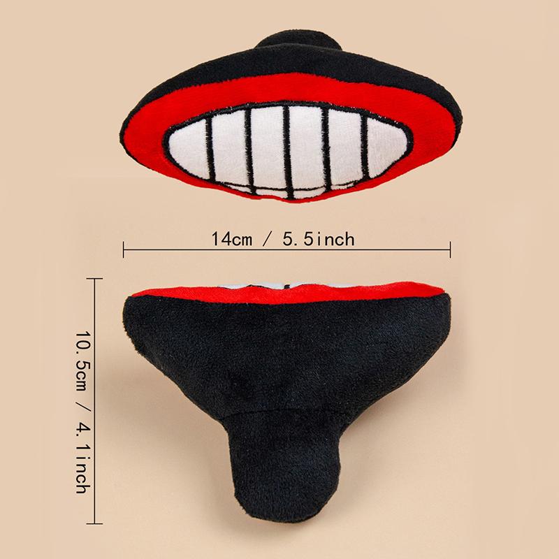 

Dog Plush Squeaky Toys Pet Cat Dog Interactive Teething Toy Animals Bite Resistant Interactive Pet Dog Teeth Cleaning Chew Toy
