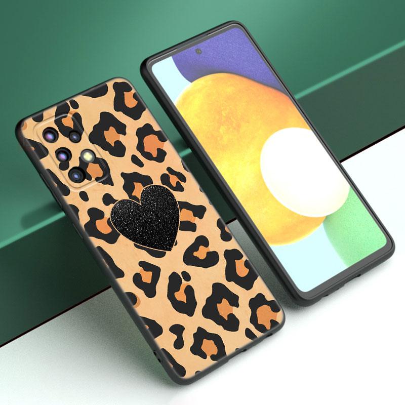 

Чехол для телефона с леопардовым принтом для Samsung A13 A22 A24 A32 4G A23 A25 A34 A35 A52S A53 A54 A55 A73 5G A12 A14 A15 A31 A33 A50 A51 A72 Samsung A51