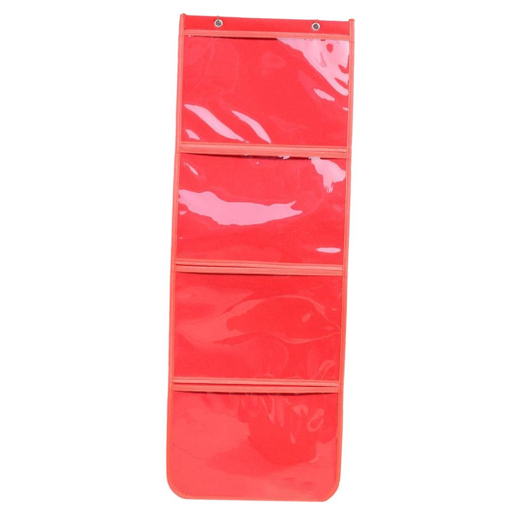 Kindergarten Painting Hanging Bag Small Display Pouch Wall Hanging Bag Artwork Organizer Pouch Paper Organizer Painting Bag