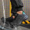 High Quality Safety Sneakers for Men Work Shoes Breathable Steel Toe Cap Puncture Proof Security Shoes Unisex Non Slip Boots