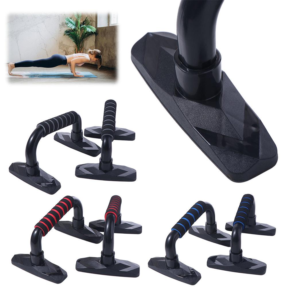 2Pcs Foam Handles Push Up Bar Adjustable Chest Fitness Equipment Push Up Stands  Home Gym