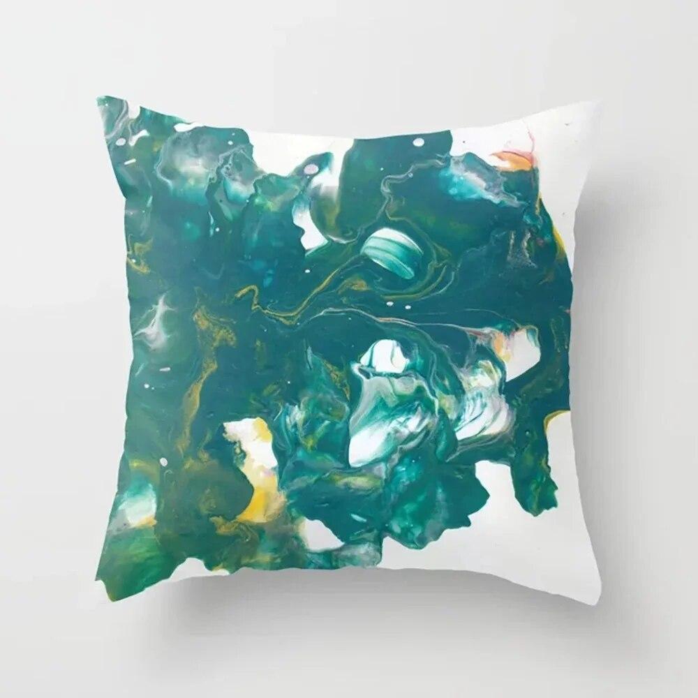 

Красочный минеральный принт с узором для гостиной, дивана, автомобиля, наволочка, роскошное украшение для дома, наволочка 40x40cm