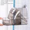 Anti-Slip Bird Shower Box Drawer Style Bird Bath Box Practical Parrot Bathtub  Pet Cage