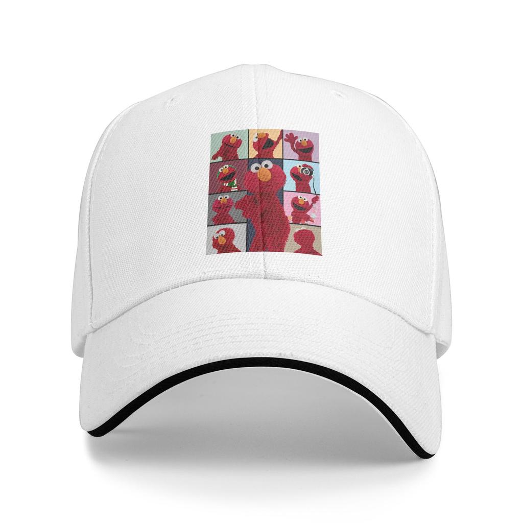 Cookie Monster Sesames Baseball Caps Popular Cartoon Sandwich Hat Unisex Women Adjustable Dad Hat Outdoor