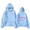 Katseye PINKY UP Kpop Print Hoodies Trendig Herren Damen Y2k Kapuzenpullover Sweatshirt Fleece Übergroß Trainingsanzug Streetwear Fans Geschenke Oberteile Jacken Anime Hoodie