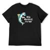 Holy Mackerel I'm 40 Funny 40th Fish Cartoon T-Shirt Quick-drying Clothing Rapper Graphic Tees Shirts Men Graphic