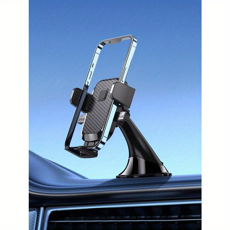 1pc New Car Dashboard Phone Holder, Suction Cup Car Phone Mount with Strong Suction, Universal Fit, Non-Blocking View