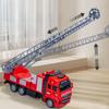 Alloy Construction Car Model With Telescoping Ladder For Kids Play And Collectors