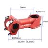 UPANBIKE Mountain Bike Aluminum 90mm Length Bike/Road Stem, High-Strength Alloy, 31.8mm28.6mm Diameter,