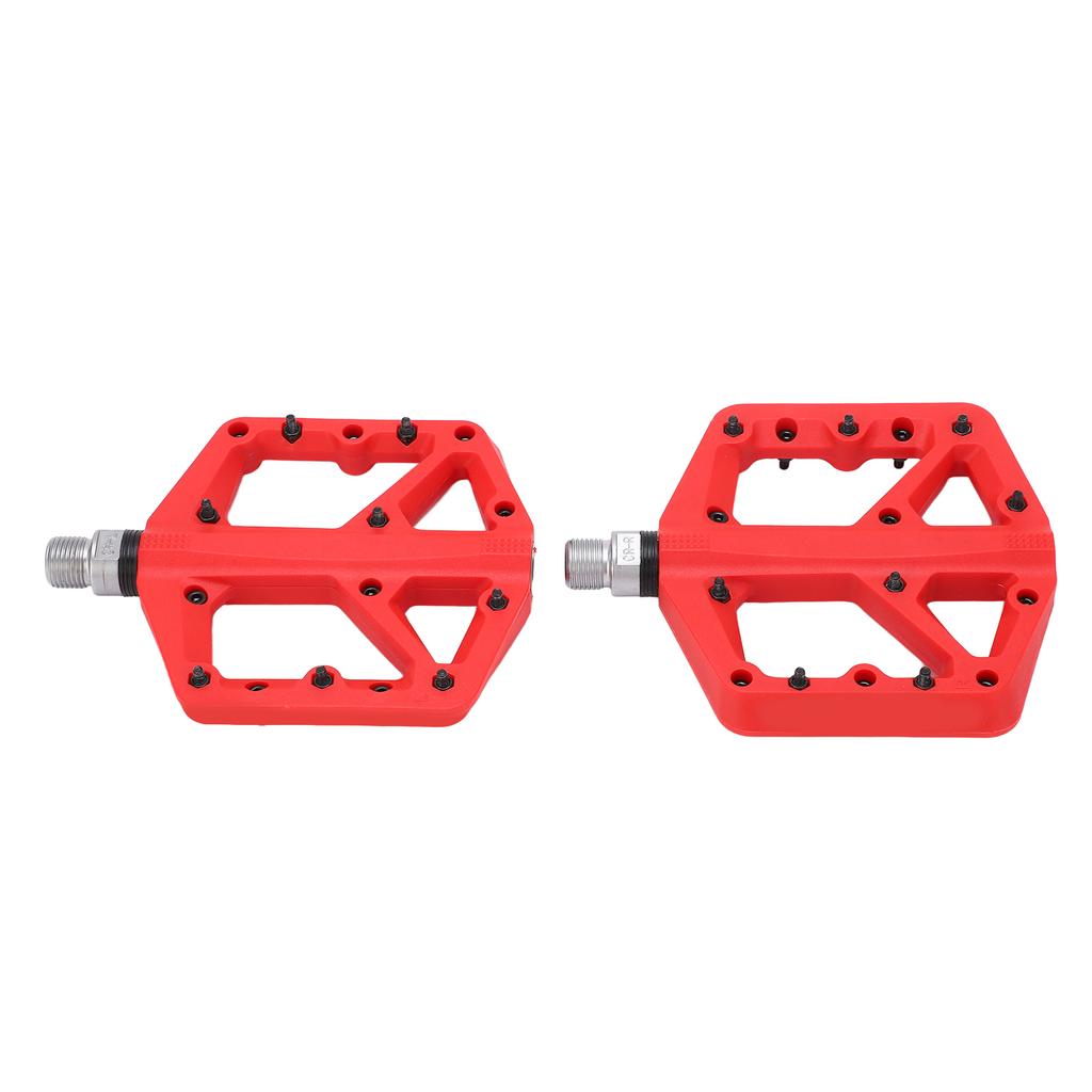 1 Pair Bike Pedal Anti Slip Nylon       Flat Pedals for Road Mountain Bike