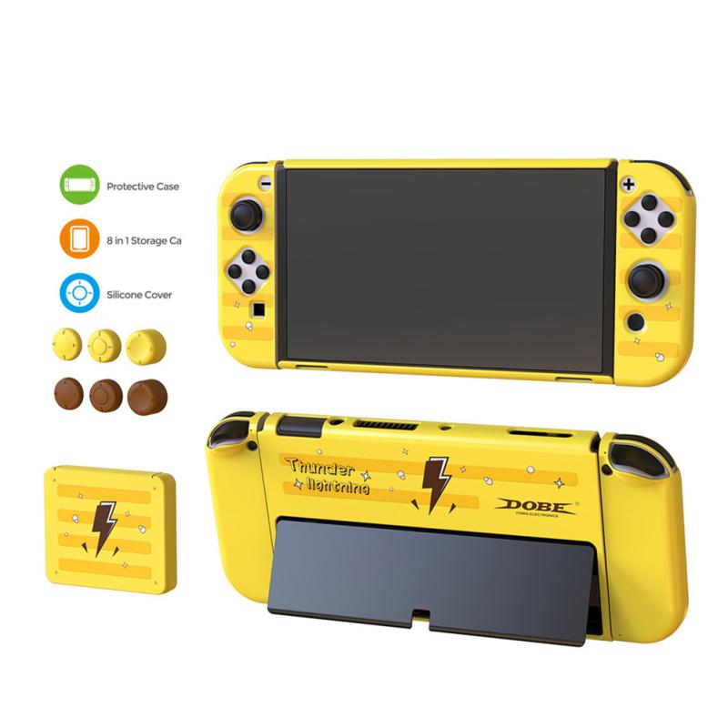 Games Console Host Protective Case Small Handle Hard Case Card Box Rocker Cap Set Itns-1192