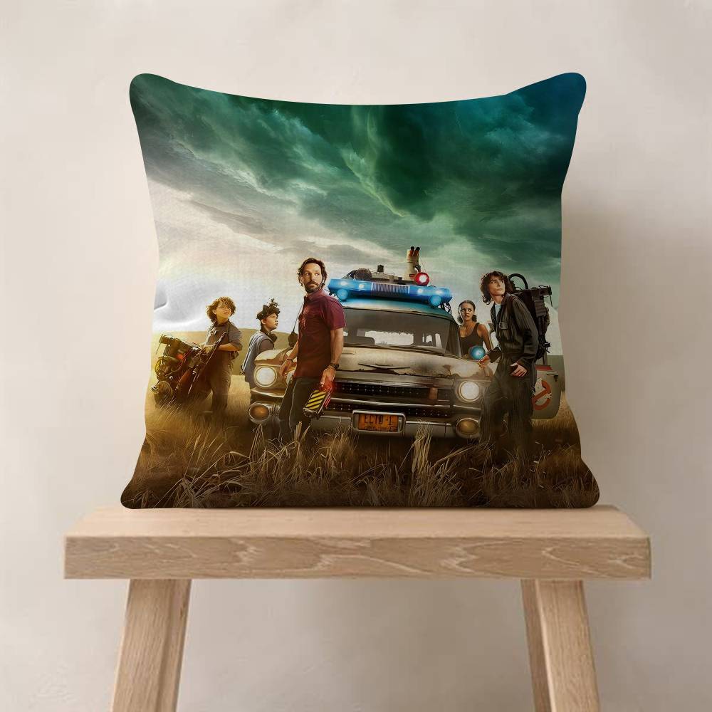Retro CClassic GGhostbusters Personalized Picture Text Home Decorative Pillows Household Gifts xcm