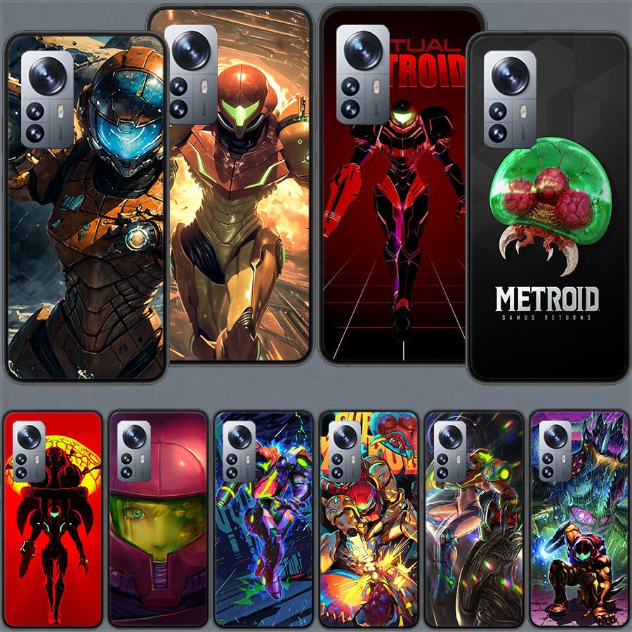 Game M-METROID Phone Case For Xiaomi Poco X7 X6 M8 M7 M6 M4 M3 X4 Pro F7 Ultra M5S Mi 14 14T 15 15T 12T 10T Pro 12S 12 11 Lite C