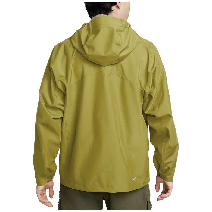 Nike Jaqueta com capuz e zíper ACG Storm-Fit Solid Masculina Outerwear Deep-Khaki DV9416-390