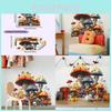 Halloween Scary Mushroom Skull Eye Beads Bedroom Home Decor Wall Stickers