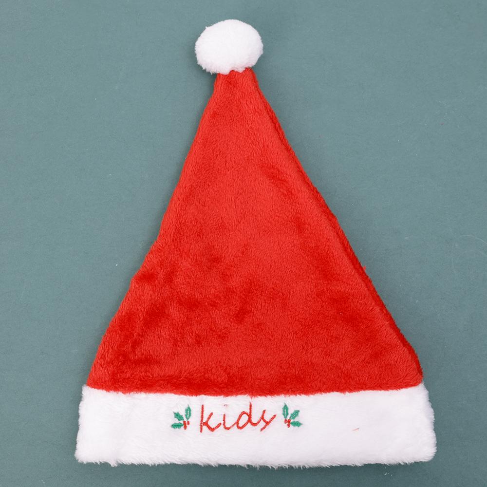 

Рождественская короткая плюшевая шапка для членов семьи, мамы, папы, детей, рождественская шапка, подарки для рождественской вечеринки 2025, новогодние украшения, принадлежности