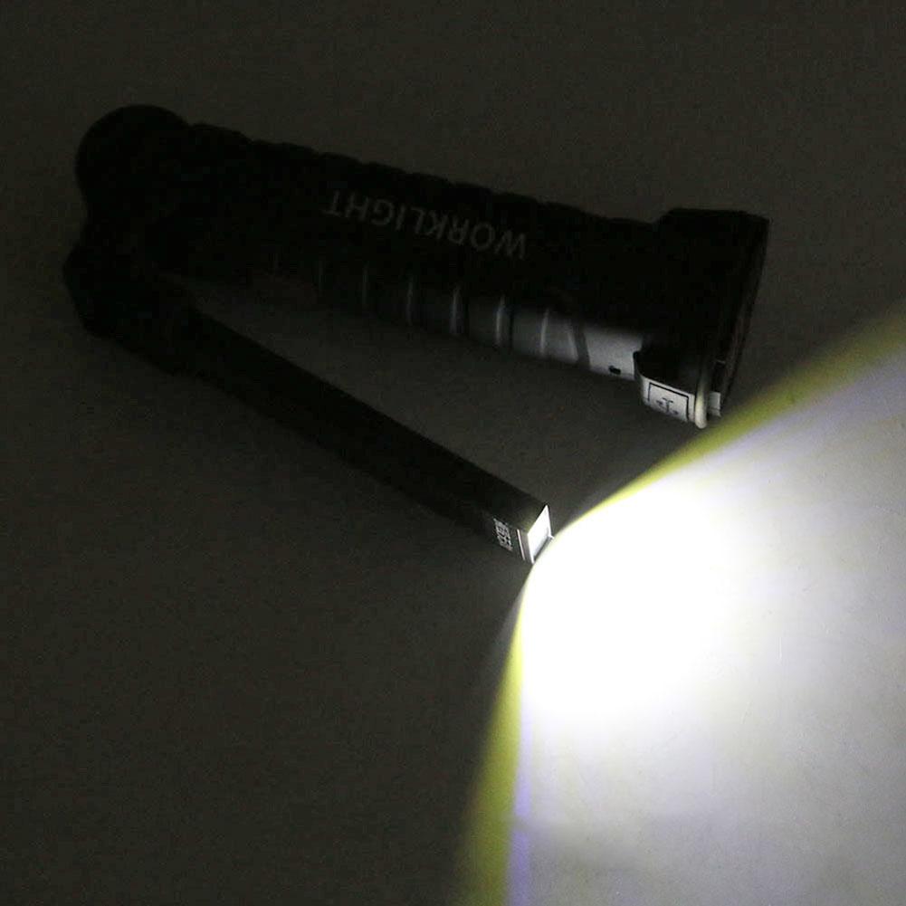 1-5PCS COB LED Folding Flashlight Portable Magnetic Work Light Lantern USB Rechargeable Emergency Repair Camping Torch Lamp