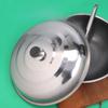 Universal Round Pot Lids Cover 28/32/36/40cm Cooking Pot Wok Lid  Kitchen Accessories