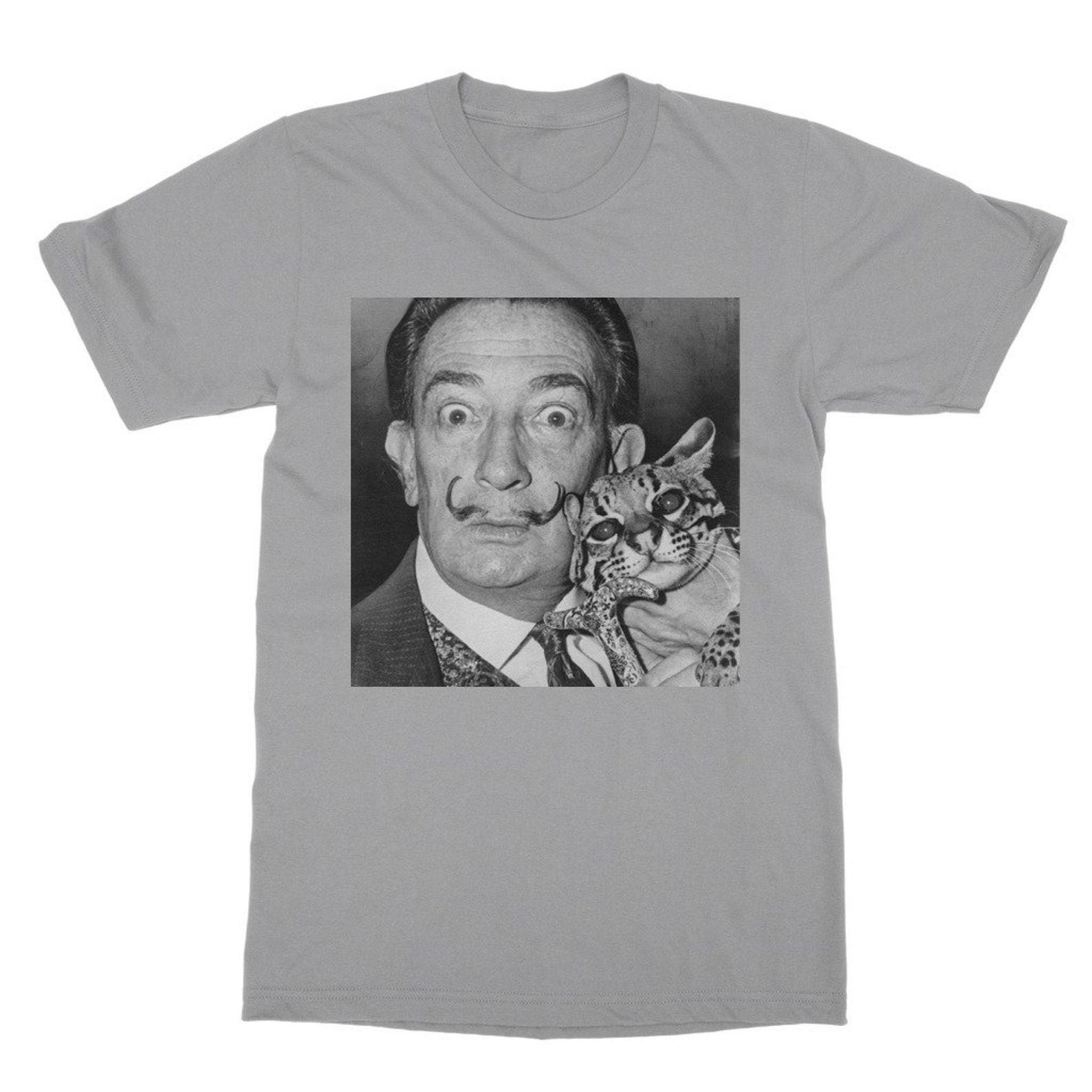 Salvador Dali T-Shirt, Classic Unisex Soft-Style Tee 4XL