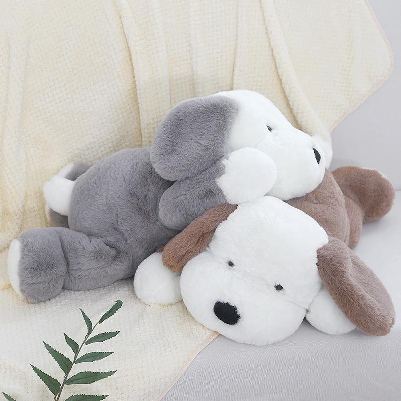 Adorável Brinquedo de Pelúcia de Cachorro Para Todas as Idades Presente de Aniversário Perfeito Para Meninas