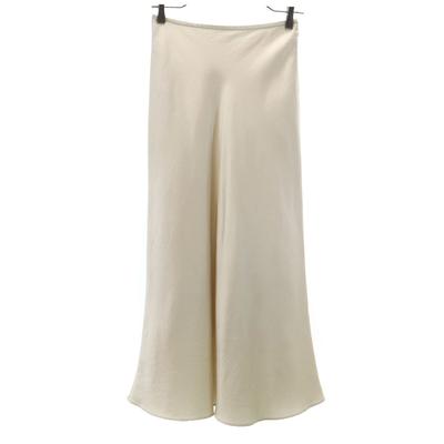UNITED ARROWS Made In Japan Long Skirt 34 Beige Women Used