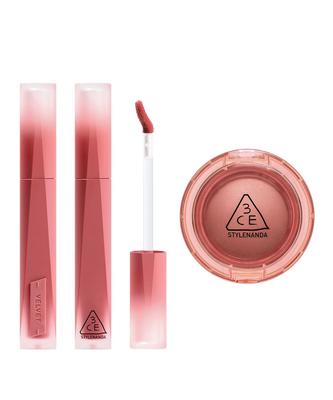 [2 Types] Velvet Lip Tint Flush + Bouncy Blur Balm